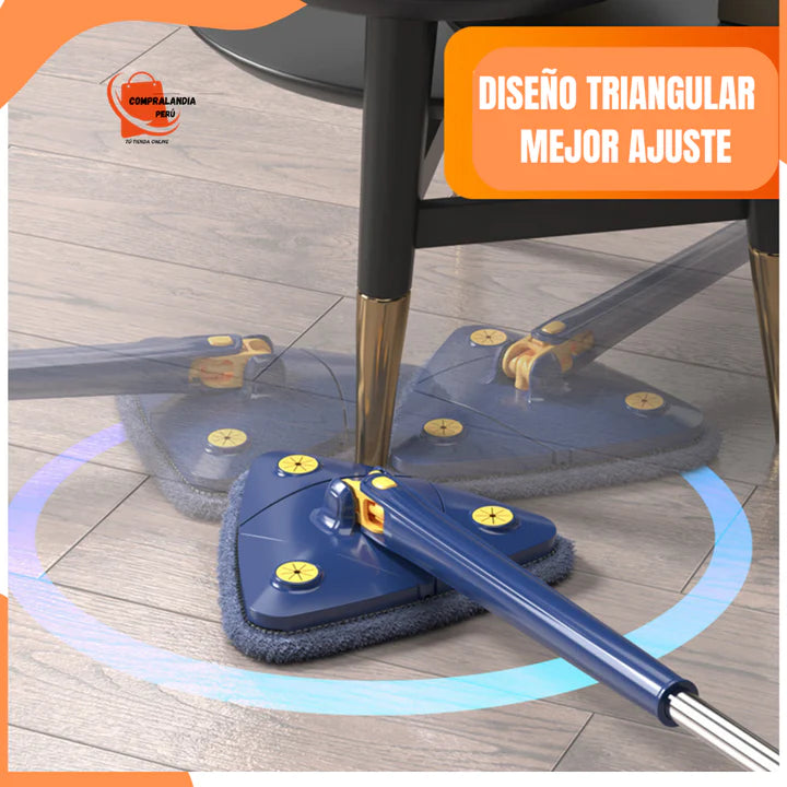 TRAPEADOR TRIANGULAR MÁGICO 360° PRO